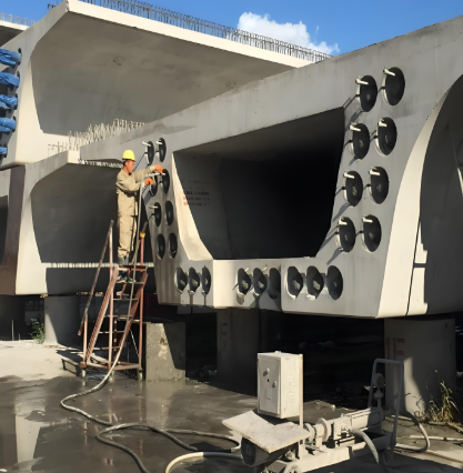 四方台压浆料施工流程及注意事项